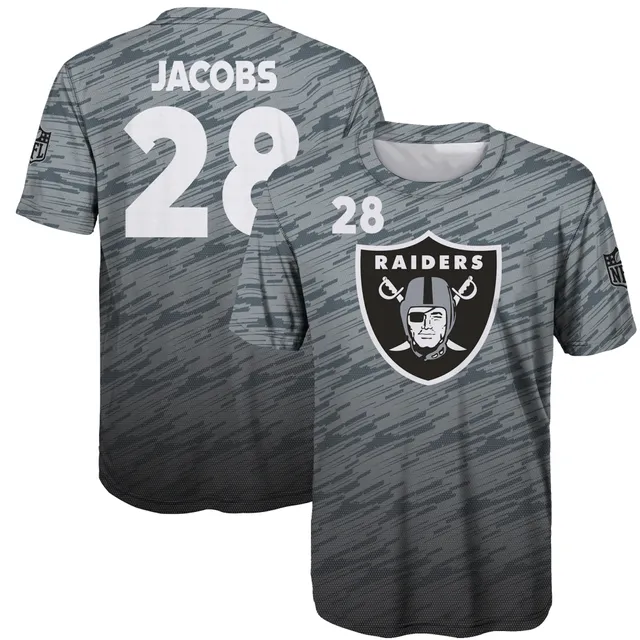 Men's Fanatics Branded Josh Jacobs Black Las Vegas Raiders Player Jersey 