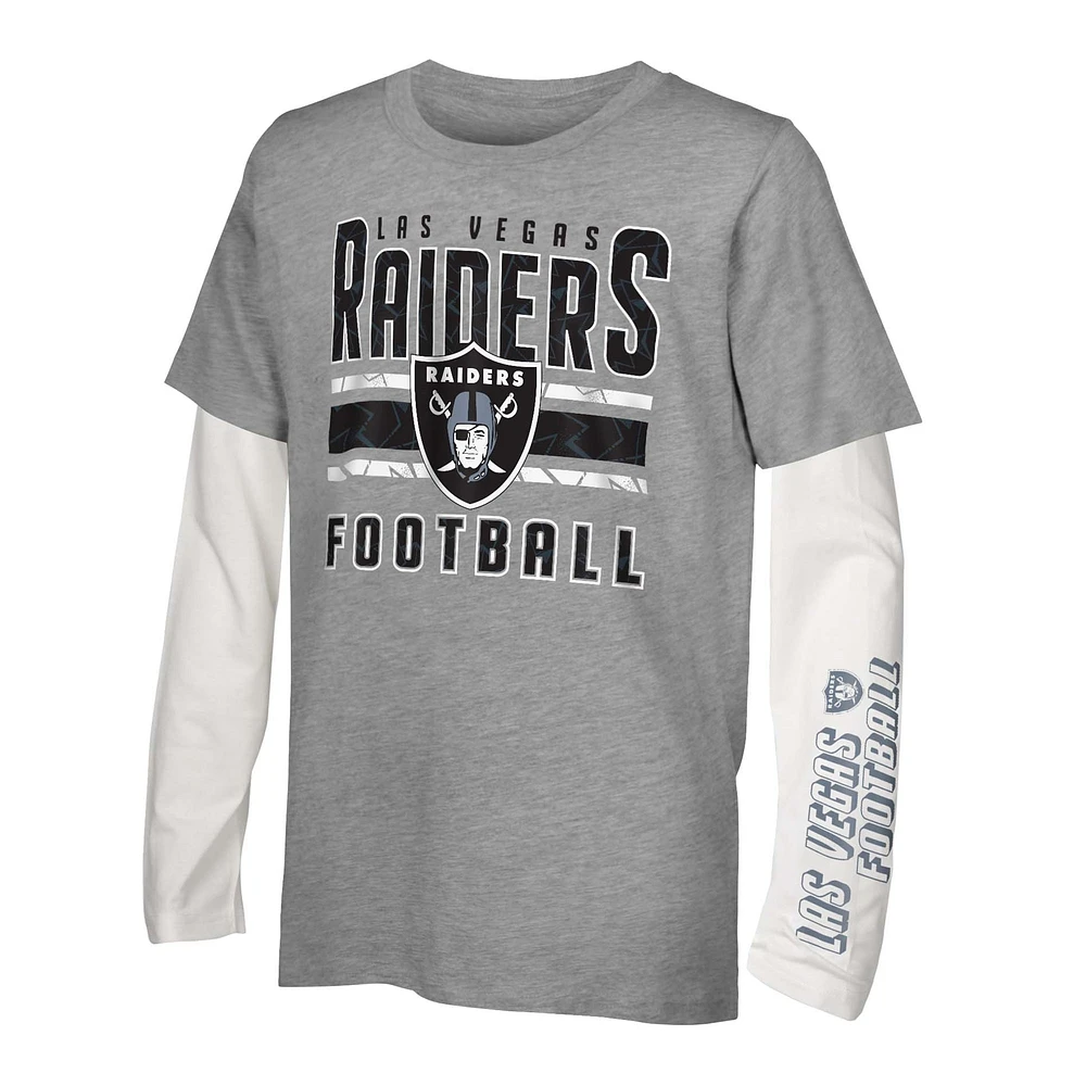 Youth Las Vegas Raiders the Mix T-Shirt Combo Set