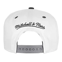 Youth Mitchell & Ness Black Las Vegas Raiders Retrodome Precurved Adjustable Hat