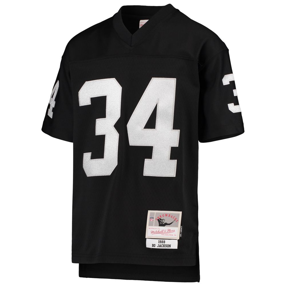 Youth Mitchell & Ness Bo Jackson Las Vegas Raiders 1988 Legacy Retired Player Jersey