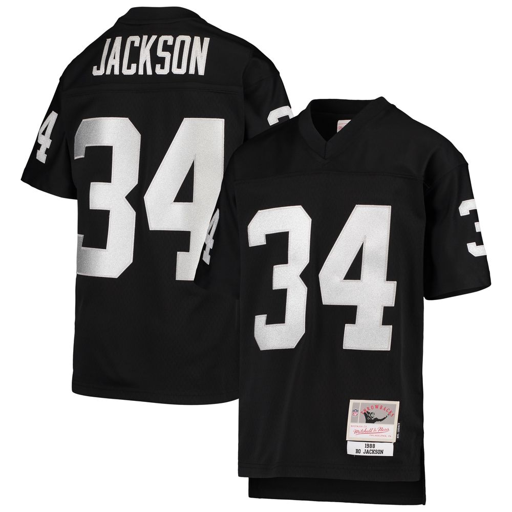 Youth Mitchell & Ness Bo Jackson Las Vegas Raiders 1988 Legacy Retired Player Jersey