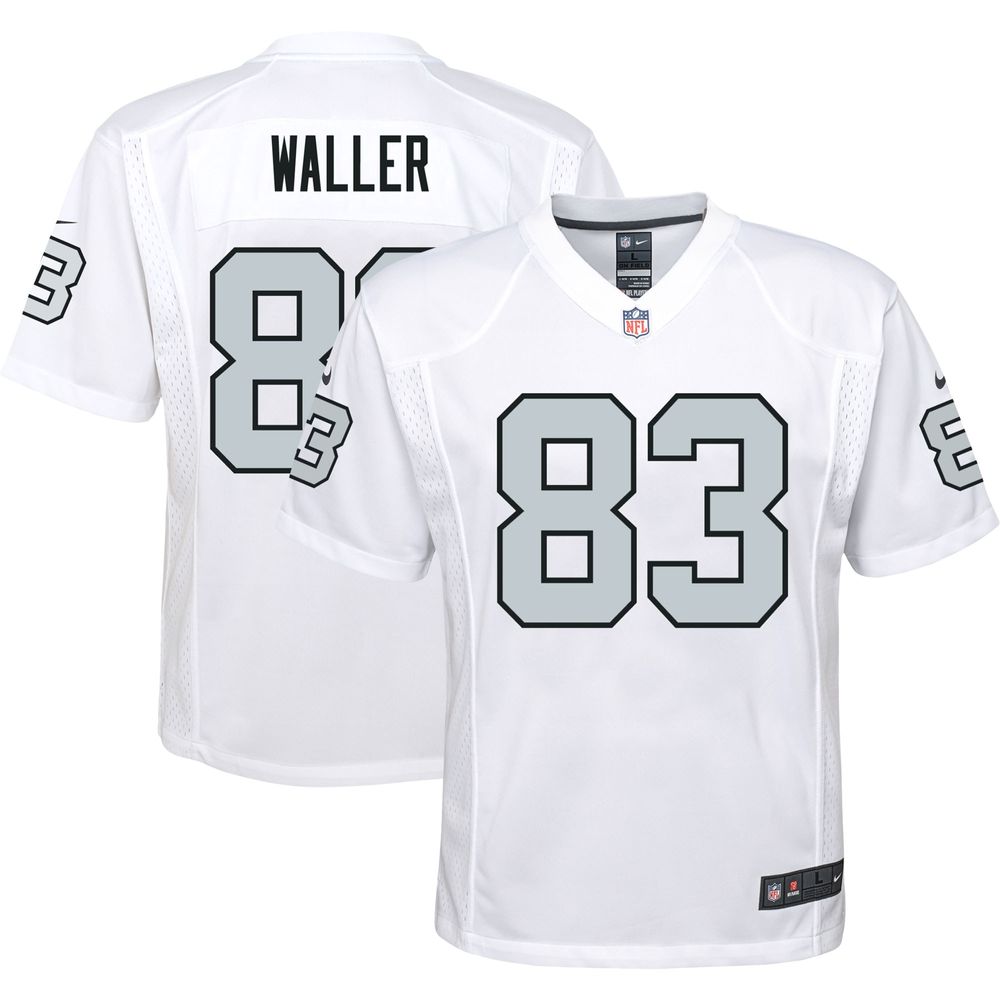 Youth Nike Darren Waller White Las Vegas Raiders Alternate Game Jersey