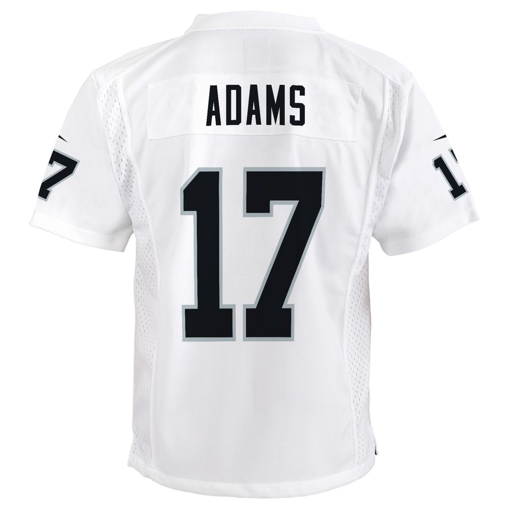 Youth Nike Davante Adams White Las Vegas Raiders Game Jersey