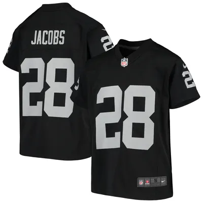 Preschool Josh Jacobs Black Las Vegas Raiders Replica Player Jersey