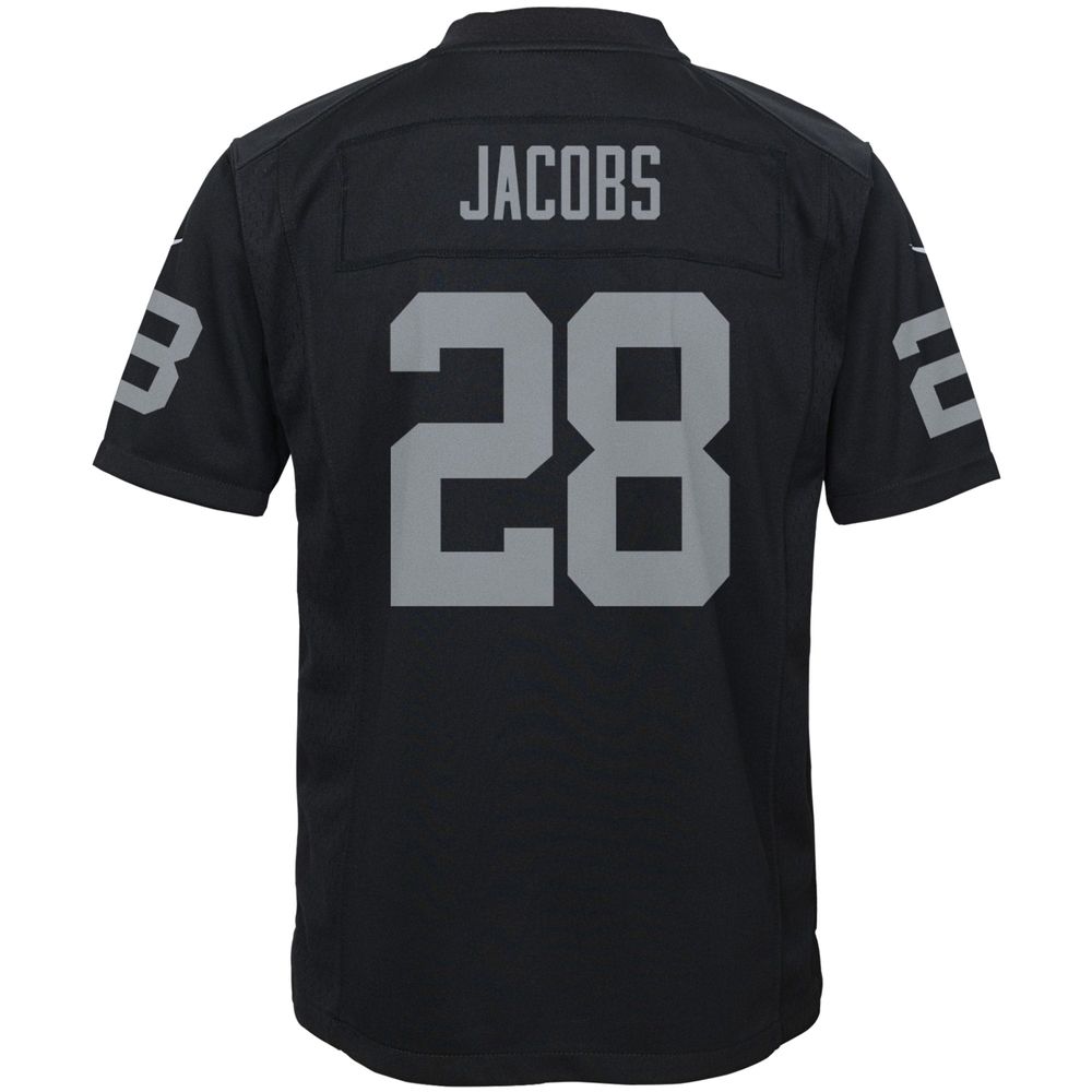 Youth Nike Josh Jacobs Black Las Vegas Raiders Game Jersey