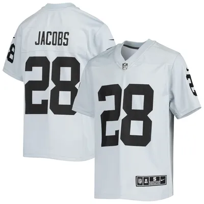 Outerstuff Youth Josh Jacobs Black Las Vegas Raiders Replica Player Jersey