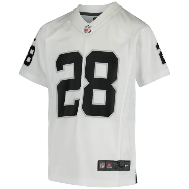 Nike Youth Nike Josh Jacobs White Las Vegas Raiders Game Jersey