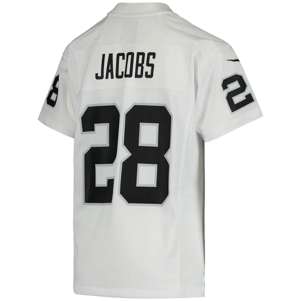 Women's Las Vegas Raiders Josh Jacobs Nike White Game Player Jersey