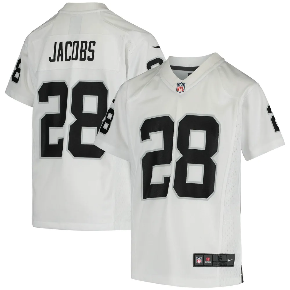 Josh Jacobs Las Vegas Raiders Nike Black Game Player Jersey