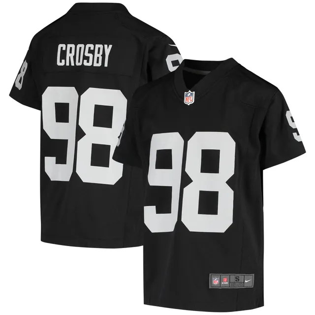 Men's Nike Hunter Renfrow Black Oakland Raiders Game Jersey