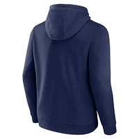 Men's Fanatics  Navy Lehigh Valley IronPigs Logo Fleece Pullover Hoodie