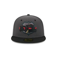 Men's New Era Gray Lehigh Valley IronPigs Theme Nights 59FIFTY Fitted Hat