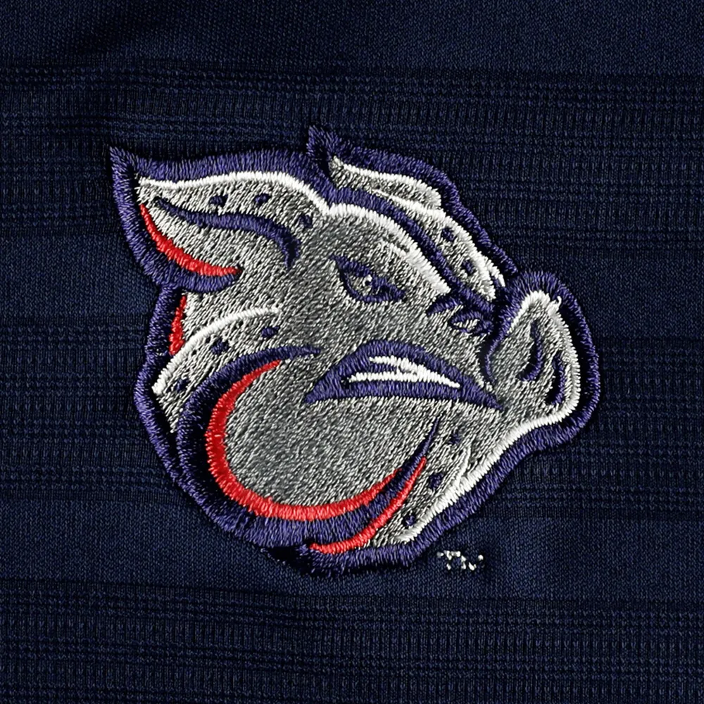 Polo Homme Champion Bleu Marine Lehigh Valley IronPigs Texturé Solide