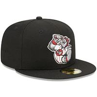 Casquette ajustée 59FIFTY Lehigh Valley IronPigs Marvel x Minor League New Era pour homme, noire