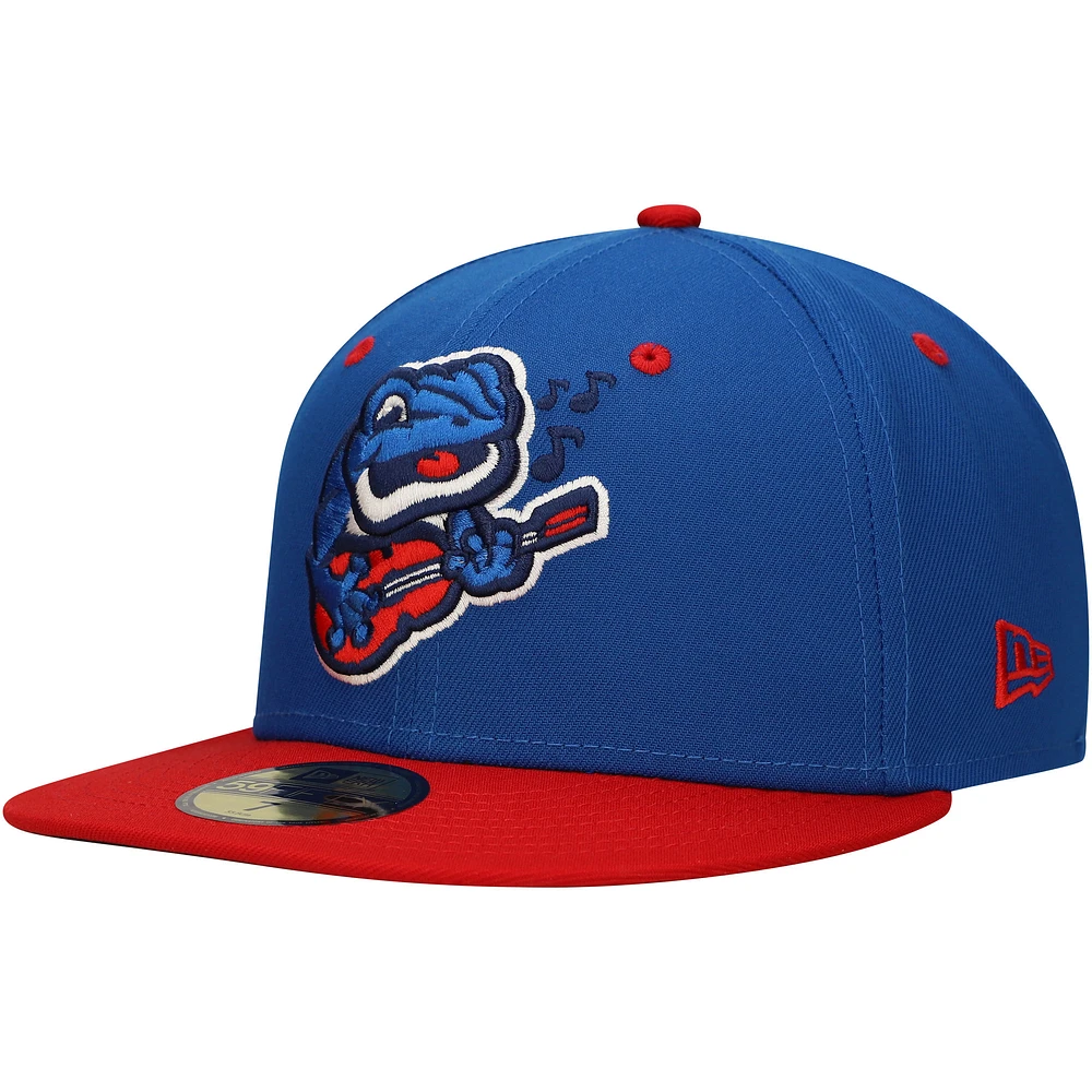 Men's New Era Blue Coquís de Lehigh Valley Copa la Diversión 59FIFTY Fitted Hat