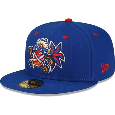 Men's New Era Blue Lehigh Valley IronPigs Copa De La Diversion 59FIFTY Fitted Hat