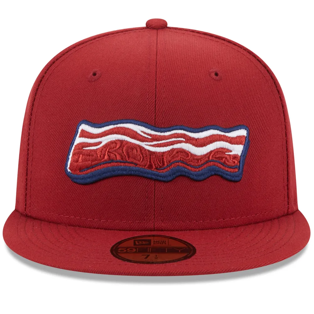 Casquette ajustée 59FIFTY avec logo alternatif Lehigh Valley IronPigs New Era rouge pour homme