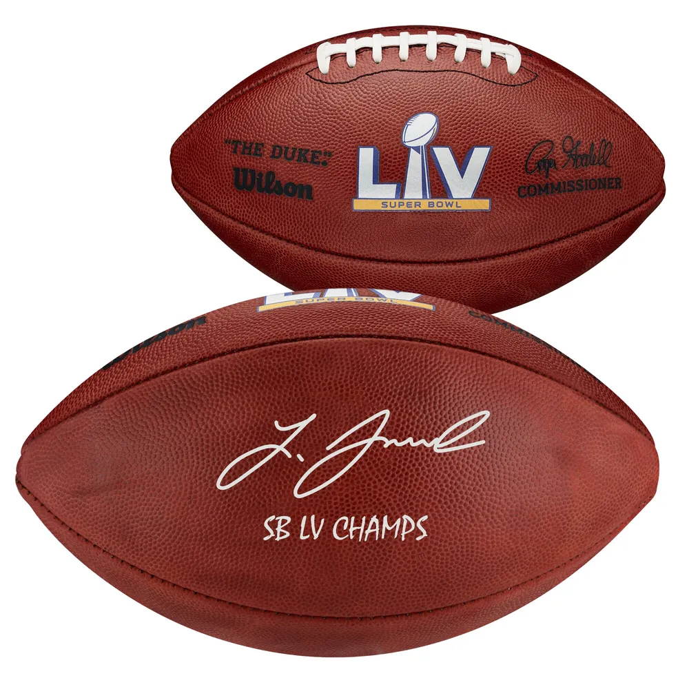 Autographed Tampa Bay Buccaneers Leonard Fournette Fanatics Authentic Super  Bowl LV Pro Football