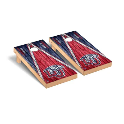 Liberty Flames 2' x 4' Vintage Triangle Design Regulation Cornhole Board Set