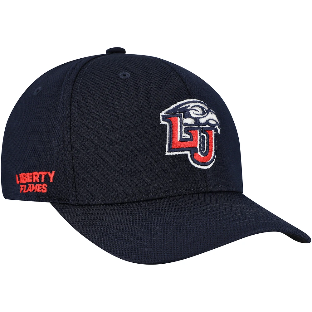Men's Top of the World  Navy Liberty Flames Reflex Performance Flex Hat