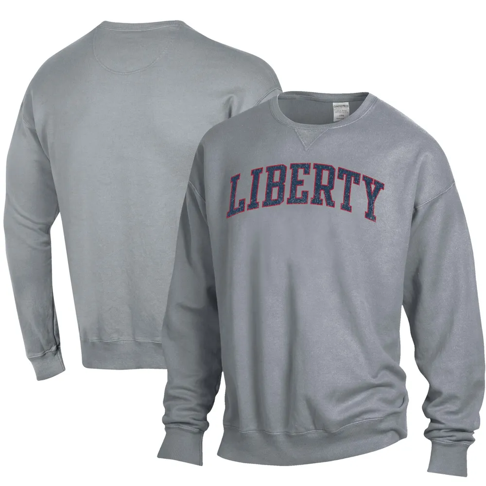 Lids Liberty Flames Dyed Pullover Sweatshirt - Gray | Brazos Mall