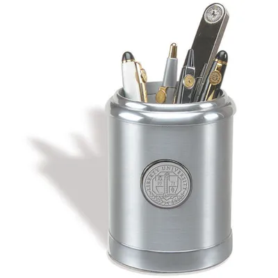 Liberty Flames Galaxy Pencil Caddy - Silver