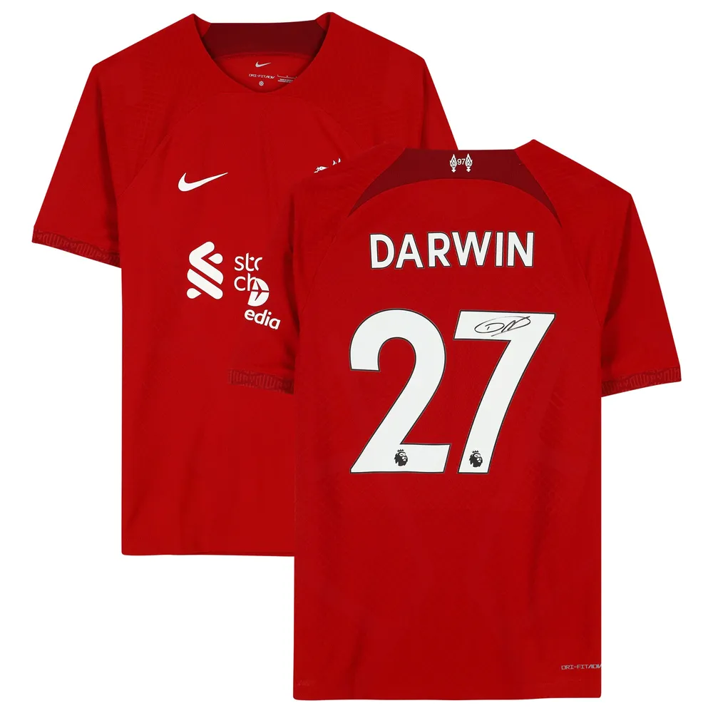 Lids Darwin Liverpool Fanatics Authentic Autographed 2022-23 Nike Authentic Jersey Red | Green Tree Mall