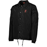 Veste Liverpool Coaches Full Snap Homme Noire