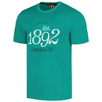 Men's Green Liverpool Established Relaxed Fit T-Shirt