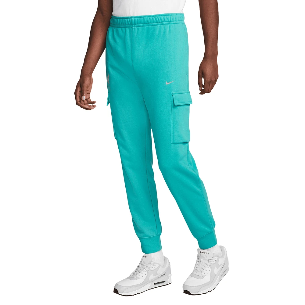 Men's Nike Aqua Liverpool Club Cargo Jogger Pants