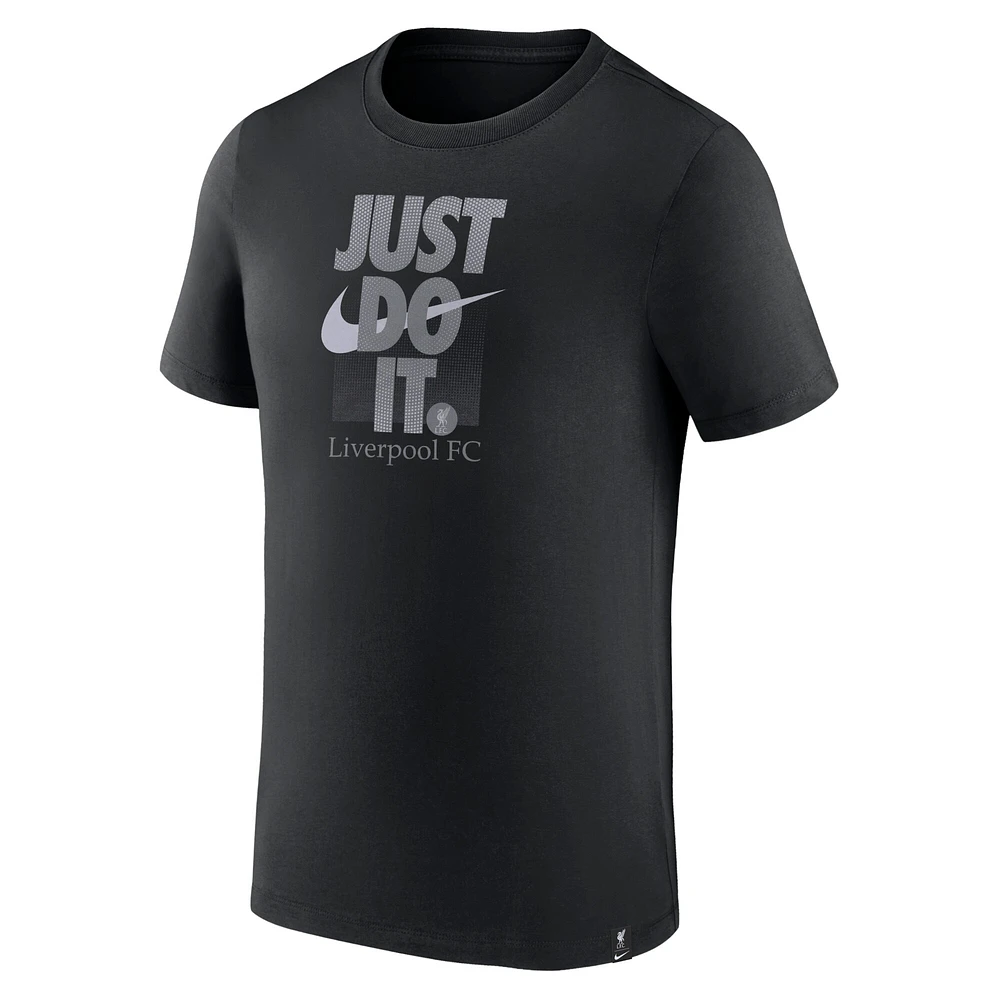 Men's Nike Black Liverpool Just Do It T-Shirt