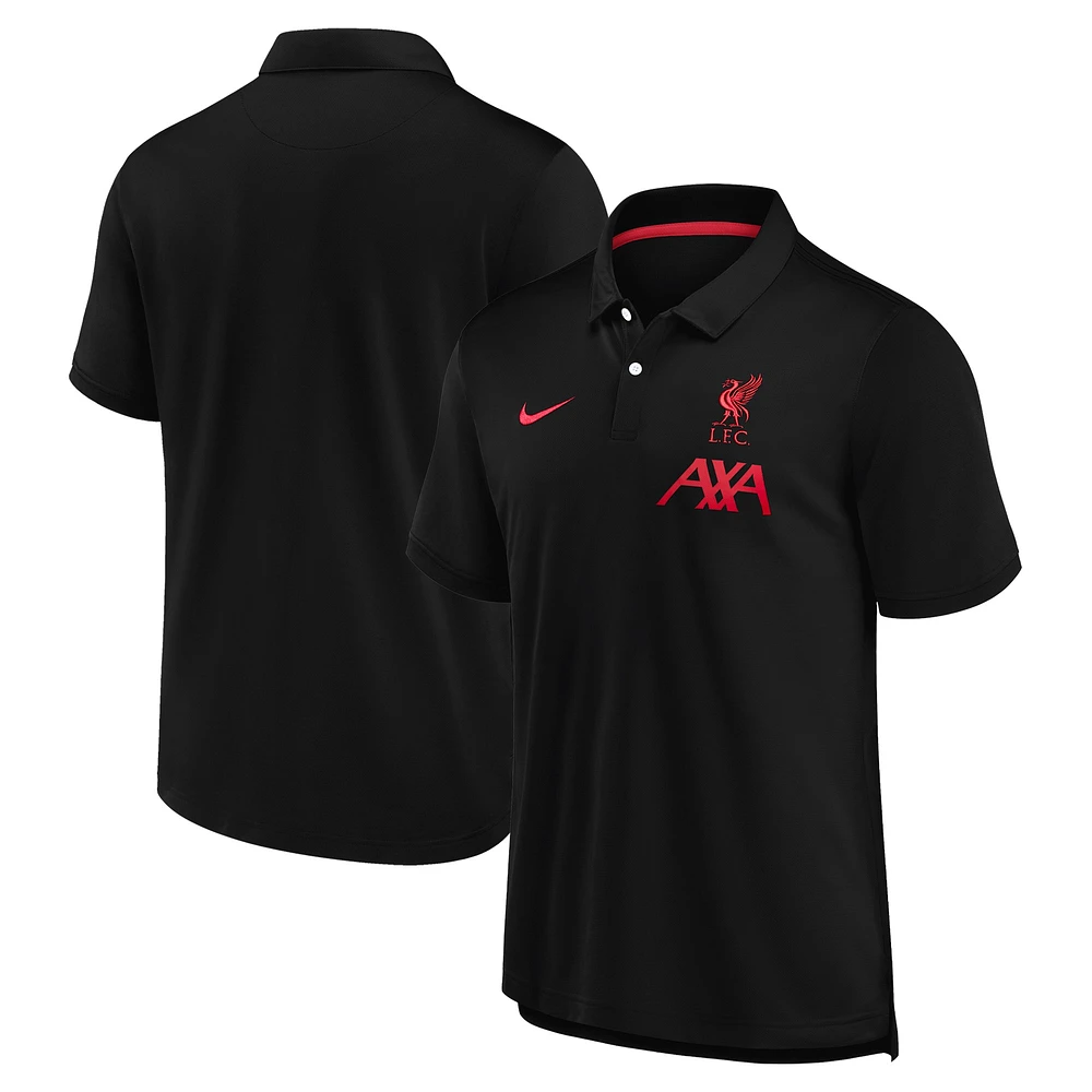 Men's Nike Black Liverpool The Performance Polo