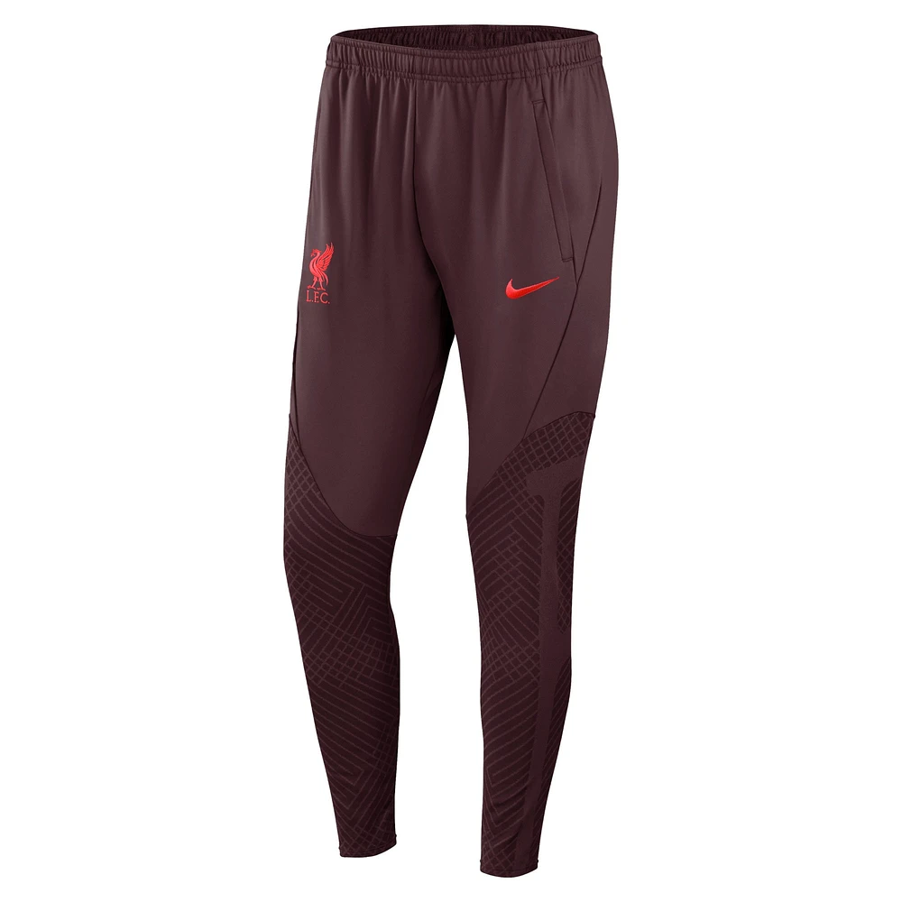 Men's Nike Burgundy Liverpool 2022/23 Strike Performance Pants