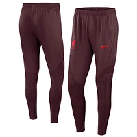 Pantalon Performance Nike Liverpool 2022/23 Strike pour Homme Bordeaux