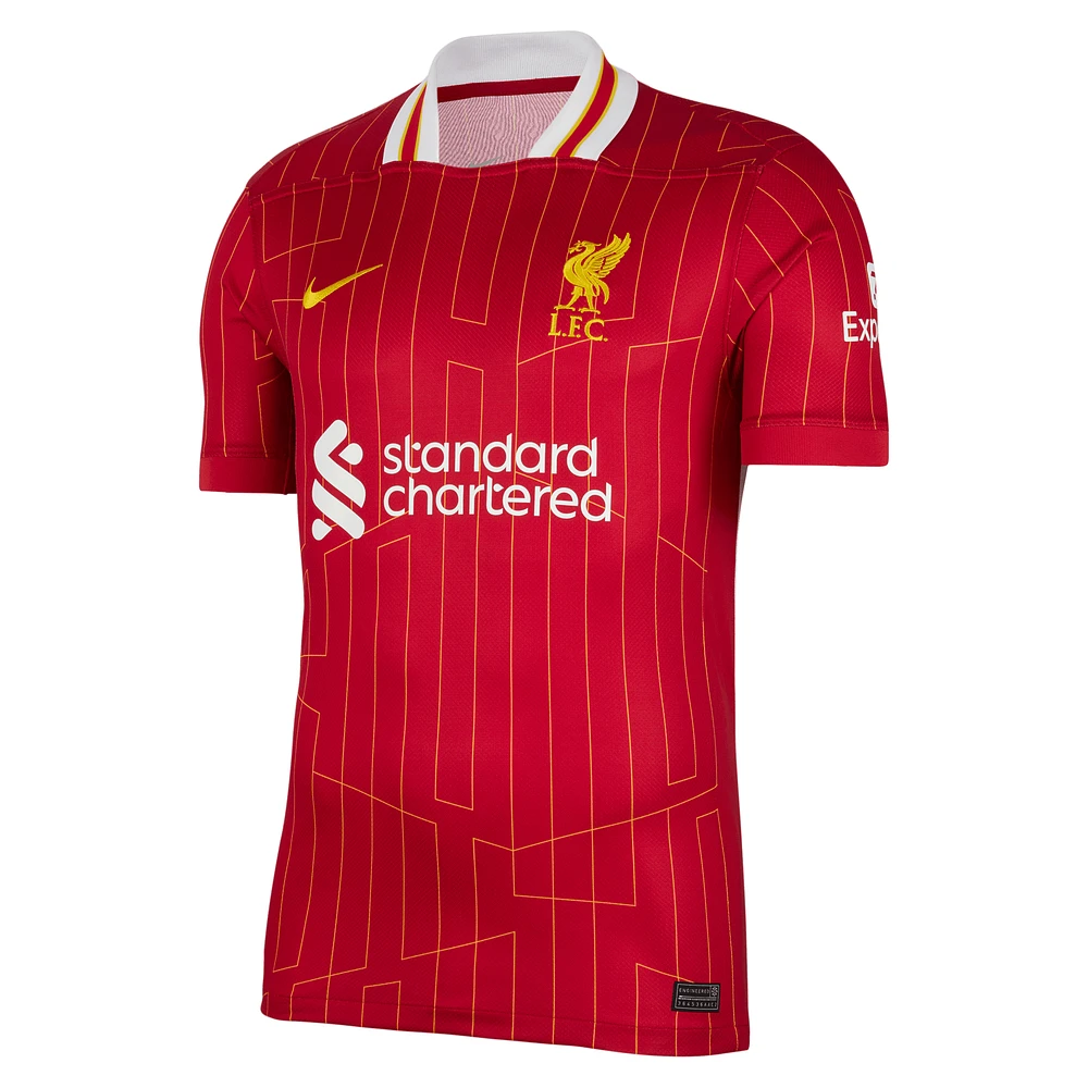 Maillot de joueur réplique domicile Nike Darwin Núñez Liverpool 2024/25 rouge pour homme