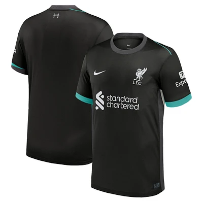 Men's Nike  Forest Green Liverpool 2024/25 Away Replica Blank Jersey