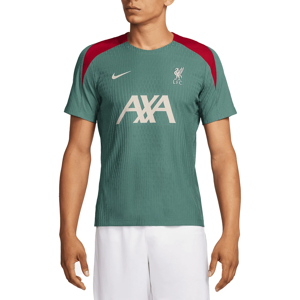 Haut Nike Vert Liverpool 2024/25 Advance Strike pour Homme