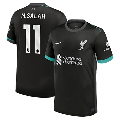 Maillot Nike Mohamed Salah Liverpool 2024/25 extérieur vert forêt pour homme