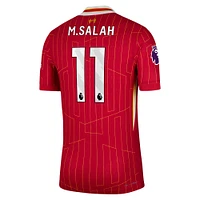 Maillot de joueur authentique Nike Mohamed Salah rouge Liverpool 2024/25 domicile pour homme