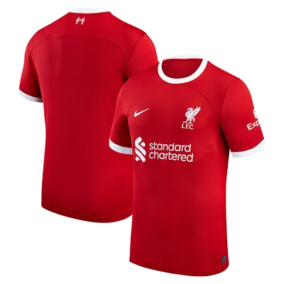 Maillot Homme Nike Liverpool 2023/24 Home Replica Rouge