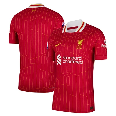 Maillot Nike Rouge Liverpool 2024/25 Domicile Authentique Homme