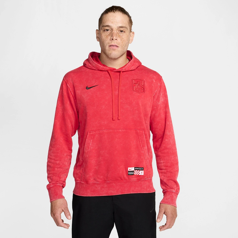 Sweat à capuche Nike Liverpool Club rouge pour homme