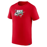 T-shirt Nike Liverpool Futura rouge pour homme