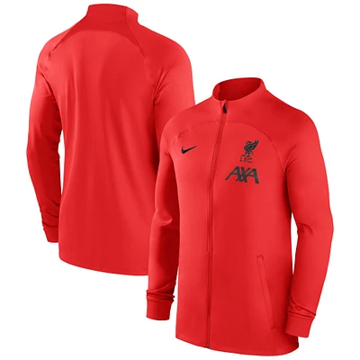 Veste Nike Liverpool Performance Strike Track à fermeture éclair intégrale pour homme, rouge