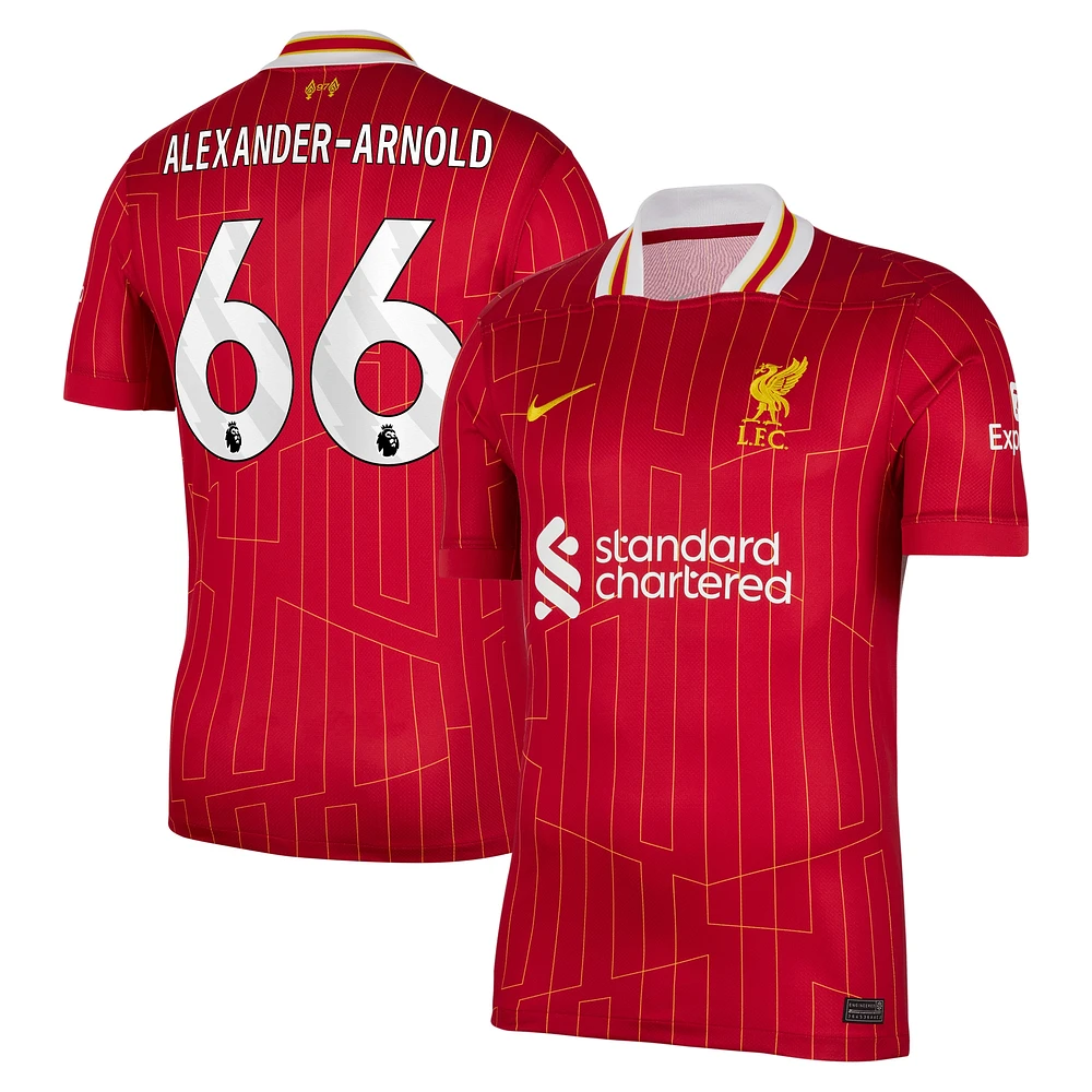 Maillot de joueur réplique domicile Nike Trent Alexander-Arnold Liverpool 2024/25 rouge pour homme