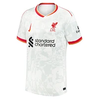 Men's Nike Virgil van Dijk White Liverpool 2024/25 Third Replica Jersey