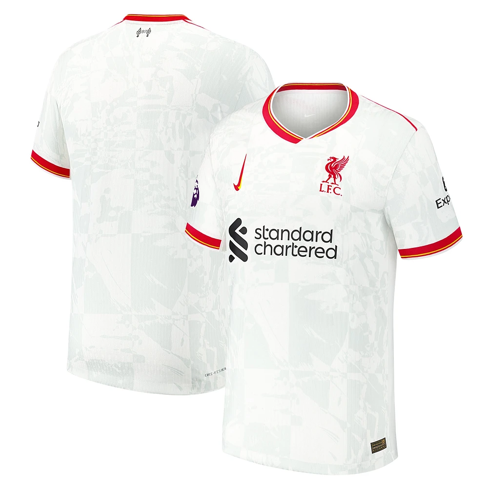 Maillot Nike Liverpool 2024/25 Third Authentic pour homme, blanc