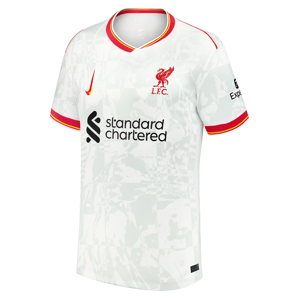 Maillot réplique Nike Liverpool 2024/25 blanc pour homme