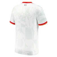 Maillot réplique Nike Liverpool 2024/25 blanc pour homme