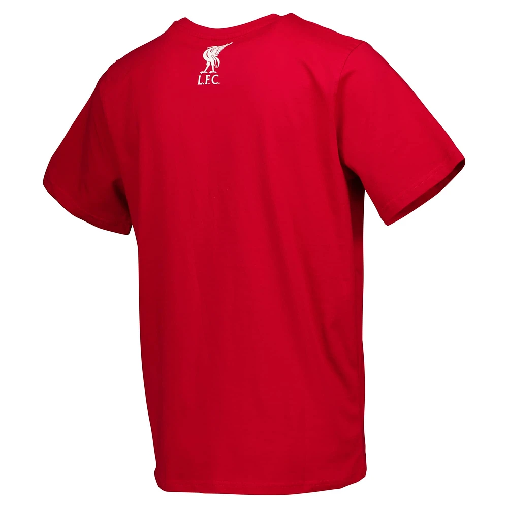 Men's Red Liverpool Heavy Relaxed T-Shirt